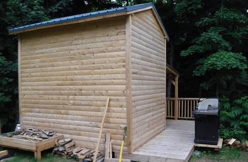 Algoma District Cabin | Rustic Bunkie with Lake Front View!