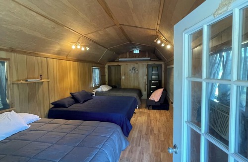 Tia Juana Cabin | Rustic cabins on 80 acres! Trails directly into off-road park. Lots of parking!