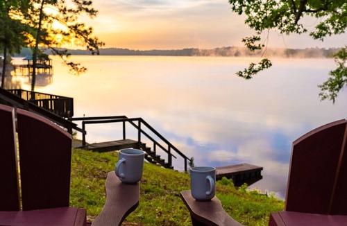 Hemphill Cabin | Rustic Cedar Waterfront Cabin 7 on Toledo Bend