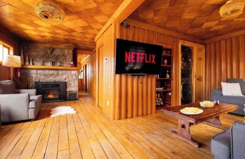 Nominingue Ski Chalet | Rustic experience with heated pool and spa