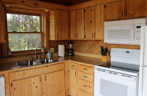 Lee's Summit Cabin | Rustic Log Cabin Escape: Minutes from Wedding Venues & KC Metro!