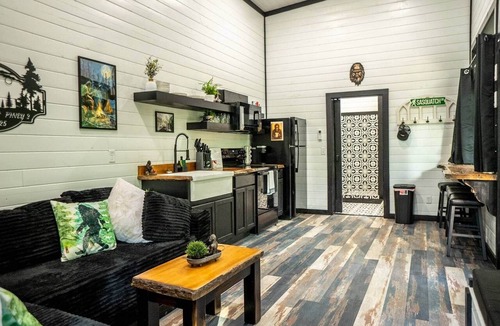 Board Camp House | Sasquatch soak shack