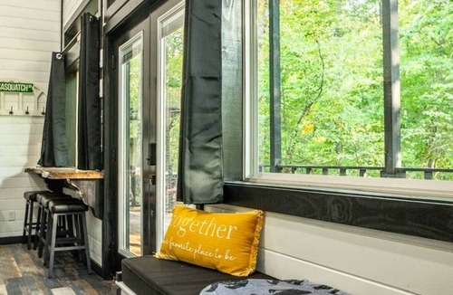 Board Camp House | Sasquatch soak shack