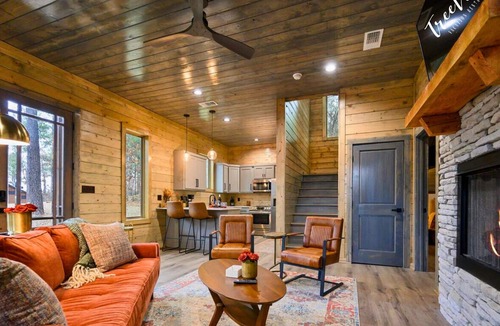 Pickens Cabin | Secluded Forest Retreat with Game Lounge