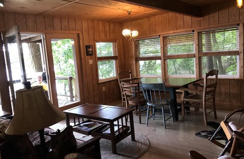 Rock Stream Cottage | Secluded Rustic Seasonal Seneca Lake Cottage Overlooking the Lake