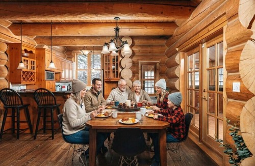 Mille-Isles Ski Chalet | Serenity/Private spa & sauna, Pool, Lake & Kayak