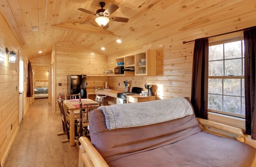 North Rose Cabin | Shared Dock Access at Lakeside Sodus Bay Cabin 1!