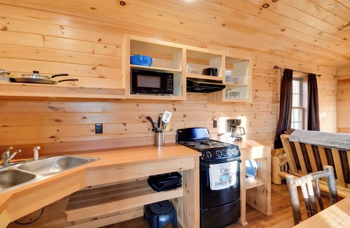 North Rose Cabin | Shared Dock Access at Lakeside Sodus Bay Cabin 1!