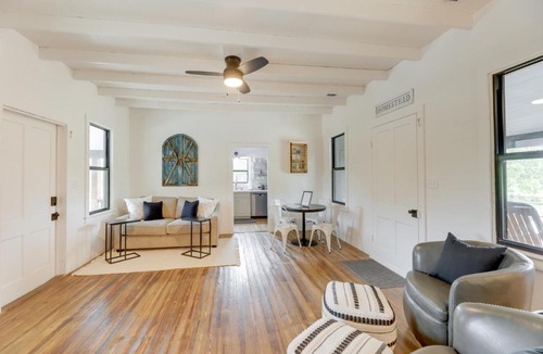 Schulenburg House | Sip, Fish & Relax Fireside: Serene Schulenburg Gem