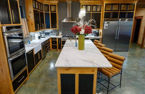 Pickens Cabin | Sleeps 52, Pond w/Kayaks, Epic Game Room, Pool, UTV Access