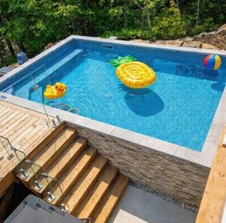Saint Come Ski Chalet | Spa Pool Table - Luxurious pool - Chalet Major International Sporting Event