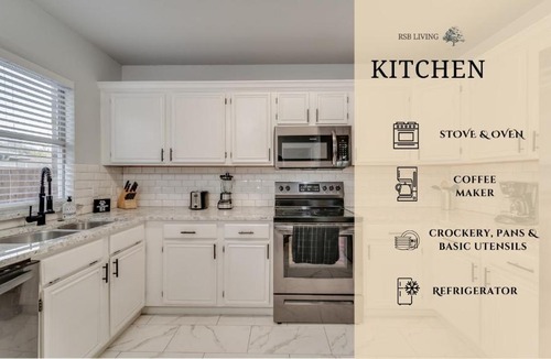 Grand Prairie House | Spacious 5BR 2,5BA Holiday Home with Poo