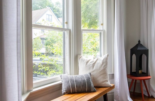 East Avenue House | Spacious Park Ave Retreat with a Hot Tub and AC!