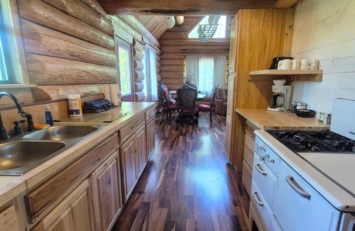 Grove Cabin | Spring Pond Cabin at White Buffalo Lodge; Family-sized with lake access