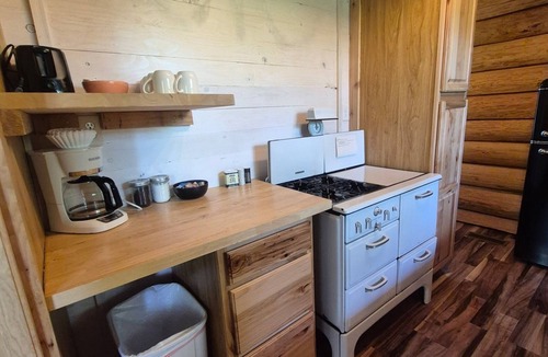 Grove Cabin | Spring Pond Cabin at White Buffalo Lodge; Family-sized with lake access