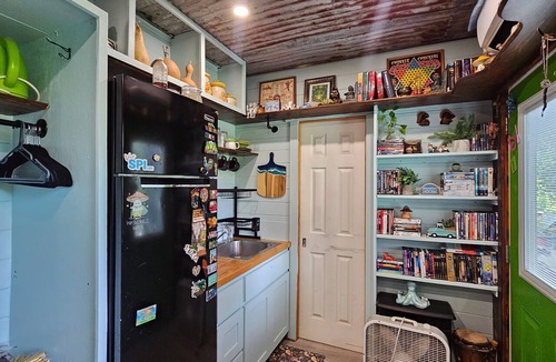 Liberty Hill Cabin | Stacked Container Home in the Texas Hill Country Across from the River