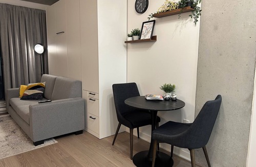 Latin Quarter Apartment | Studio in Downtown Montreal/private balcony