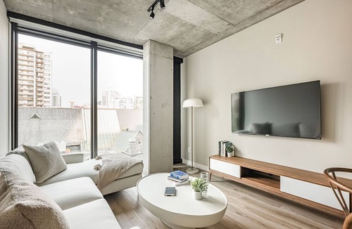 Downtown Montreal Apartment | Stylish Downtown Hideaway with City Views