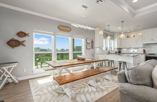 Port Bolivar House | Sunkissed Castle - Beautiful 4 bedroom home 1000 ft from the beach!