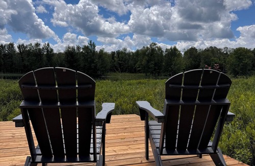 North Algona Wilberforce Cabin | The Cedar Grove Geodesic Dome - Waterfront Glamping in the Ottawa Valley
