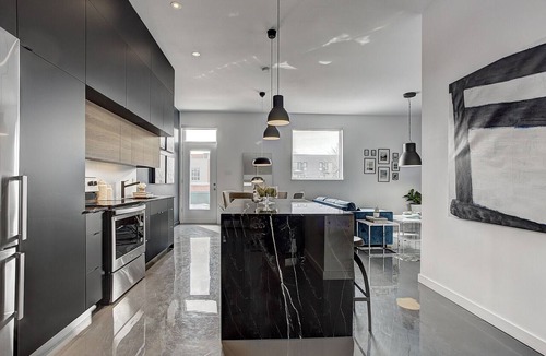 Pointe-Saint-Charles Apartment | THE MODERN CHIC | Two-Bedroom Loft w. Terrace