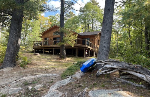 Georgian Bay Cottage | Timber cottage with large deck overlooking the water. Boat access only, no road.