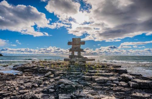 Lion's Head House | Timber Shores Rustic Waterfront Log Cabin