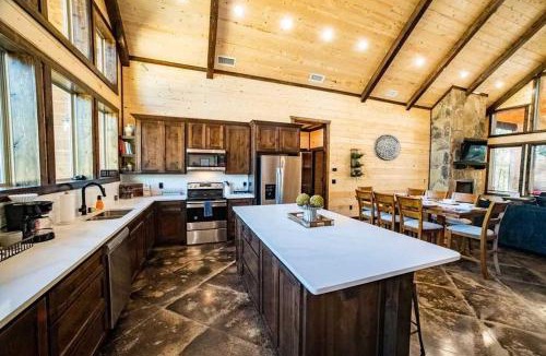 Golden House | Timber & Together - Hot Tub Arcade & Firepit
