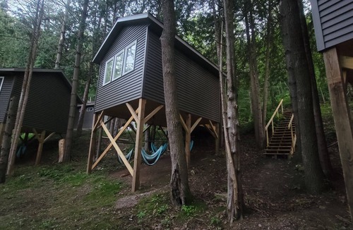 Elba Cabin | Tiny Treehouse Cabin | Bluff Woodlands #2