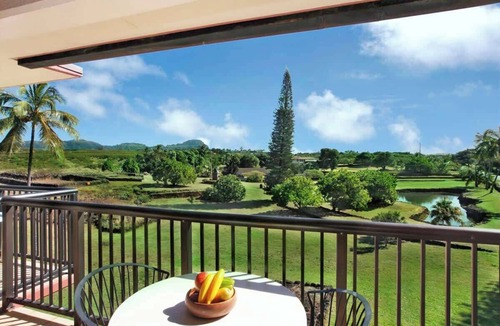 Poipu Condo | Top Floor Ocean View w/A/C just Steps to the beach and Beach House Restaurant