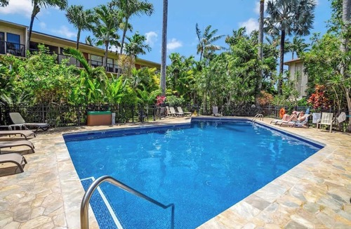 Poipu Condo | Top Floor Ocean View w/A/C just Steps to the beach and Beach House Restaurant