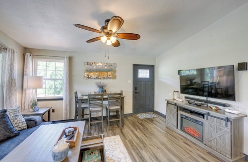 Tool House | Tranquil Lakefront Getaway w/boat dock, kayaks and firepit.