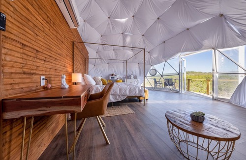 Marble Falls Villa | Upscale Stargazing Dome Luxury Stunning Mountain View Loving Heart Retreats