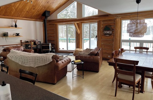 Duhamel Ski Chalet | Waterfront Chalet Oasis perfect for a quiet summer or winter getaway