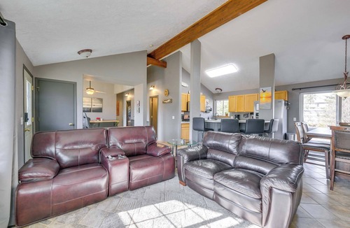 Kalifornsky House | Yard Space w/Fire Pit: Kenai Getaway!