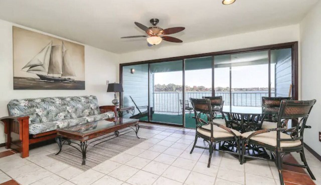 1 Bedroom with a Private Waterfront Balcony