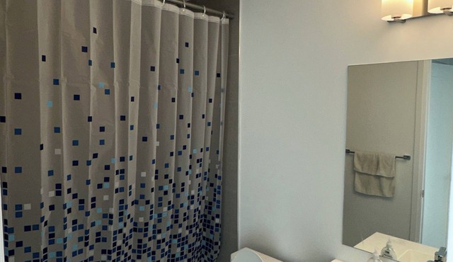 2 BEDROOM WITH CLEAR VIEWS OF THE TORONTO SKYLINE 2KMS FROM WOODBINE BEACH