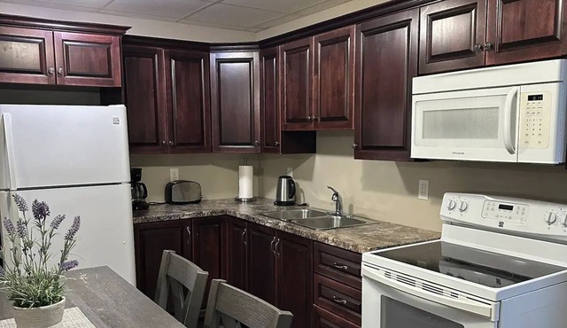 A cozy two bedroom with everything for your comfort