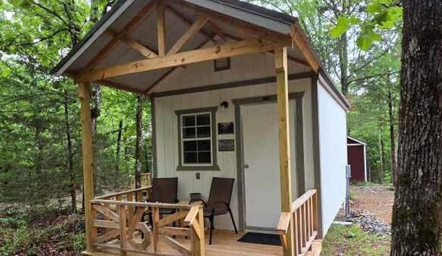 Accessible Cabin Escape with Cozy Woodland Charm in Mena, Arkansas