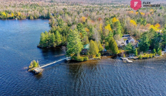 ⭐ Aux Berges du Pont Suspendu 🌉 Grand Lac Brompton/Magog-Orford ⭐