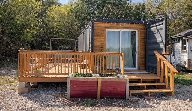 Barrel Cactus Container Home