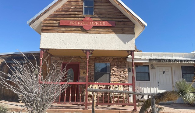 Big Bend Lodging at Ten Bits Ranch - Room #15 - Freight Office