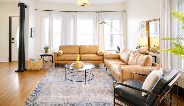 Blending Luxury with Historic Elegance Steps from Downtown