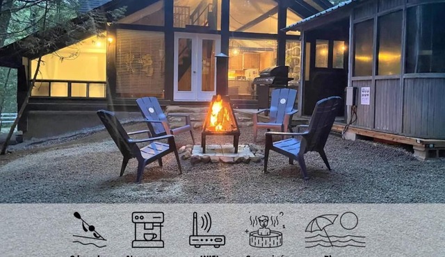 Chalet le chaleureux et coquet petit Caribou (1603)