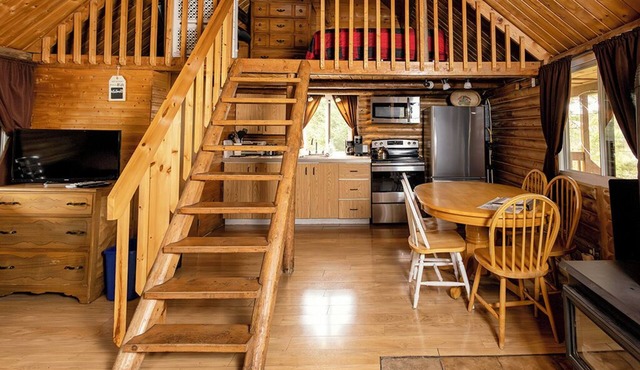 Chalet au TOIT VERT/Private spa 4p