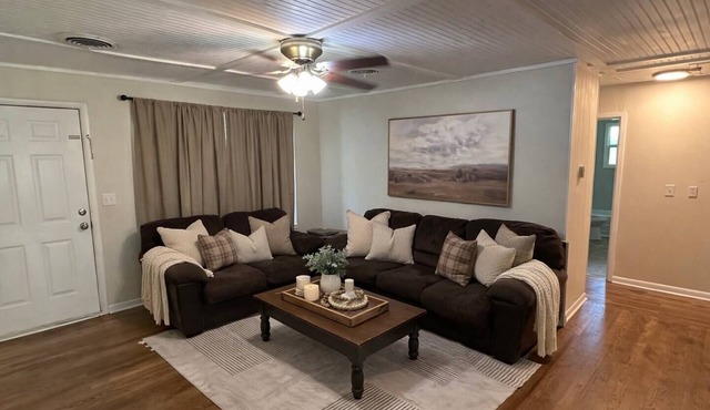 Charming 3BR Bungalow Sleeps 8