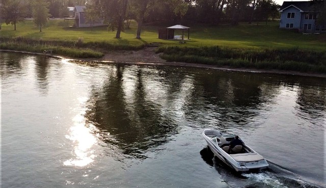 Custom, Private Riverfront Property on 2 acres- Unobstructed River Views!