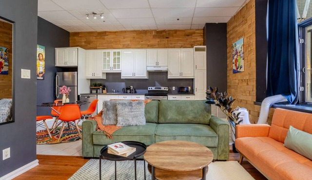 Downtown Luxe Loft Retreat