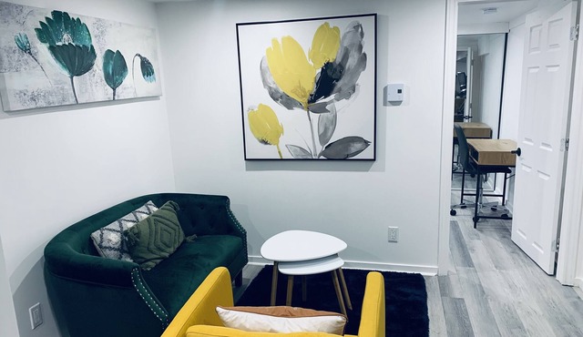Elegant stylized apartment