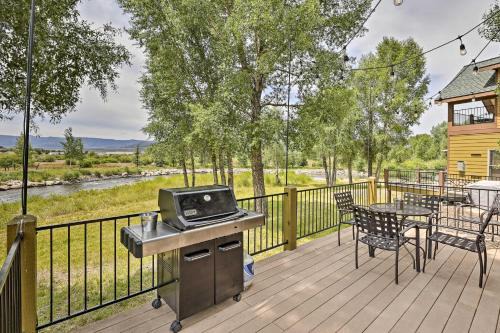 Fish, Hike & Ski: Riverfront Granby Cabin! in Granby